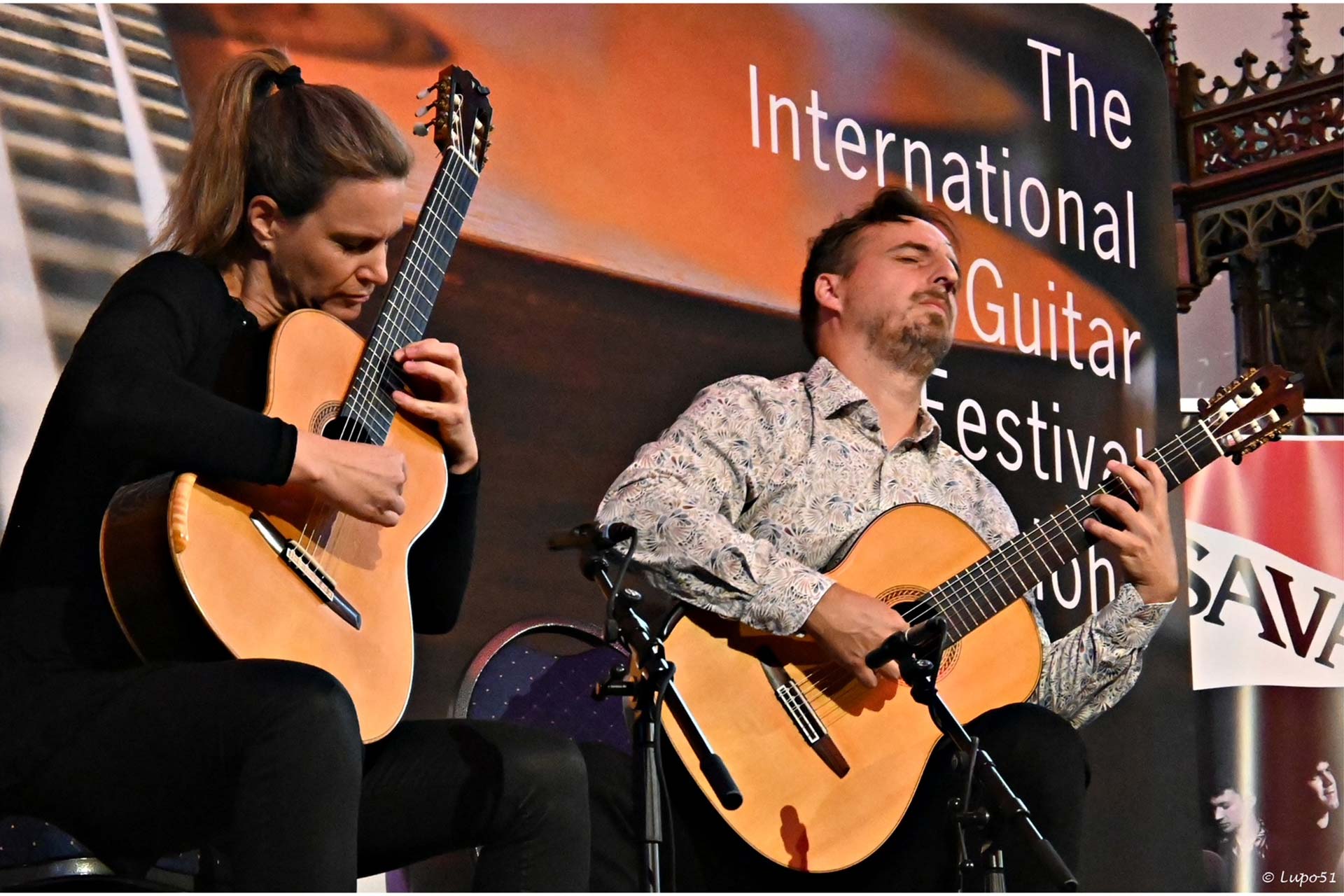 Konzert von Duo KM während des Festivals 2026.