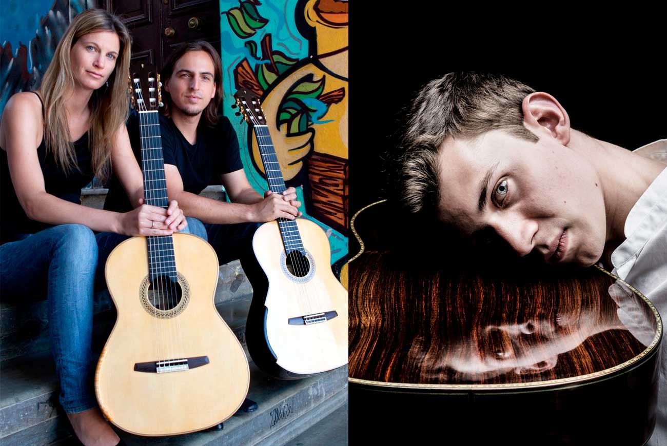 Concert during Guitar Festival Iserlohn 2026 : Left: Guitar Duo KM  | Right: Thibaut Garcia