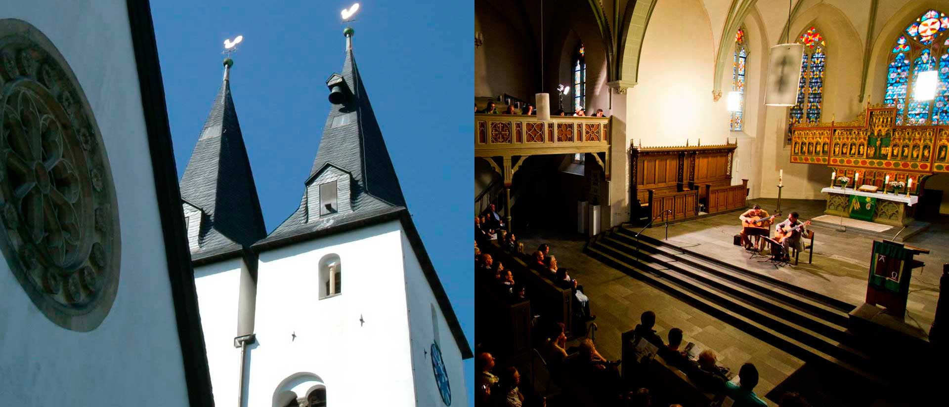 Oberste Stadtkirche Iserlohn - Konzerte Gitarren-Festival Iserlohn